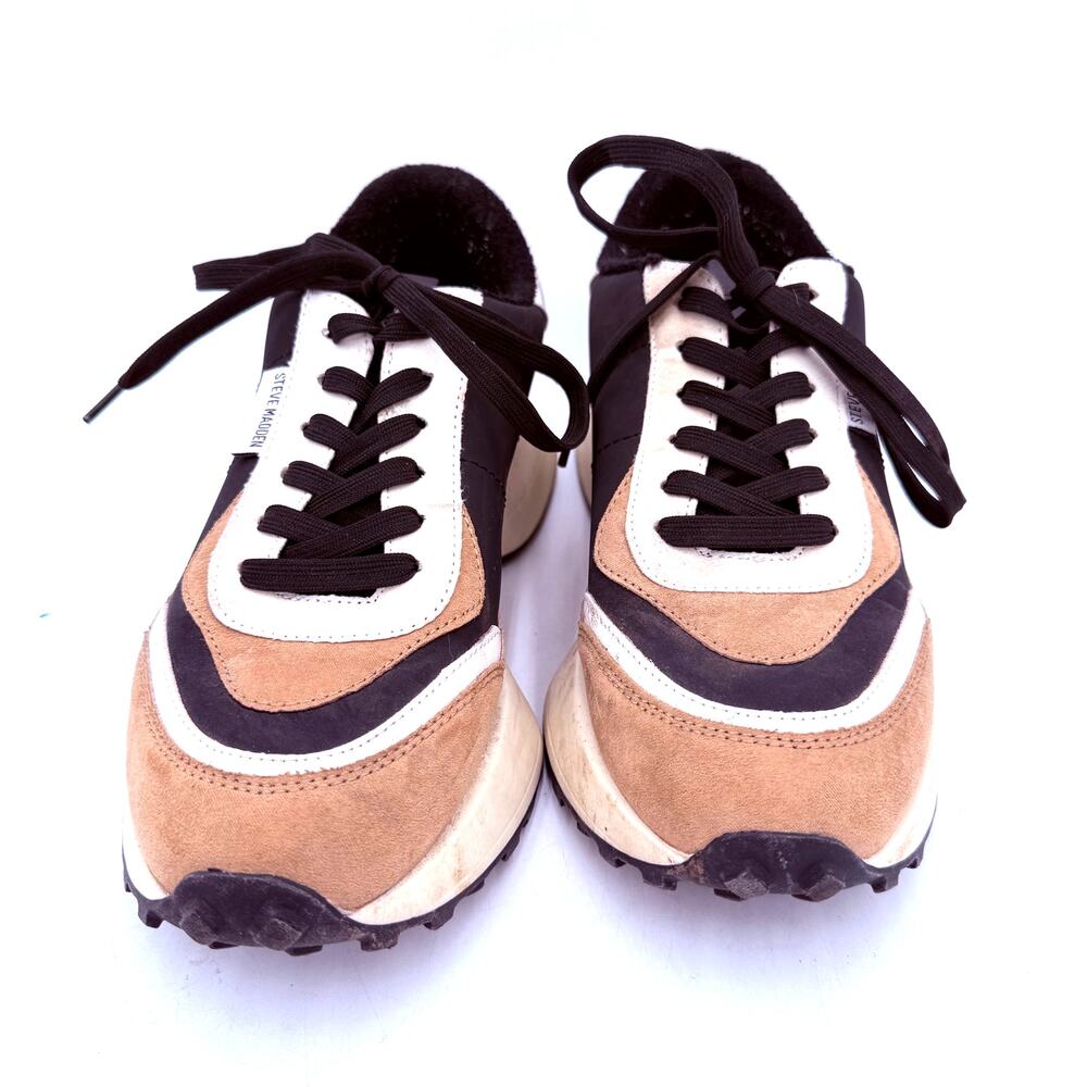 Steve Madden Women's Diversion Platform Sneakers Size 9.5 - Picture 3 of 8